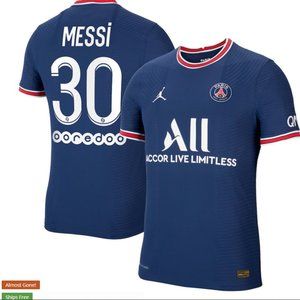 NEW! 2021/22 Home Vapor Match Authentic Player Jersey - Blue - Women's XL